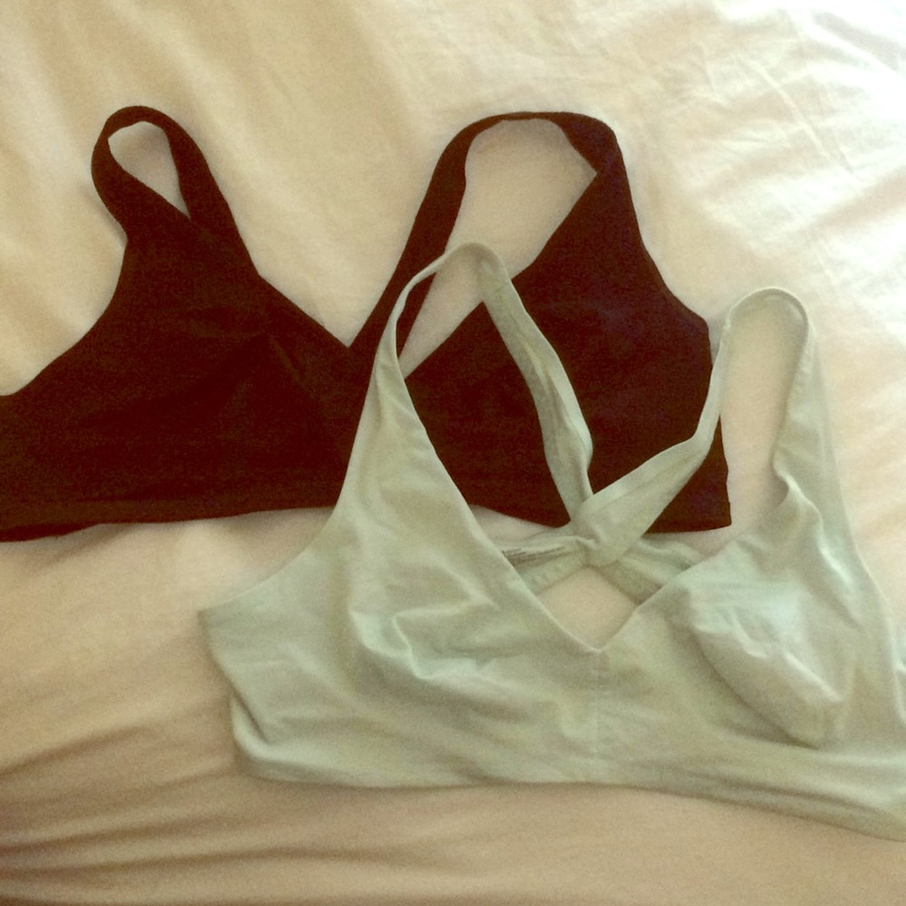 Like New Bundle Aerie Sunnie Crossback Bralettes